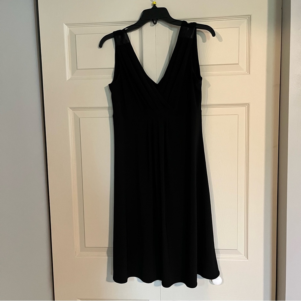 Fashion Bug Size 10 Elegant Black Sleeveless Dress